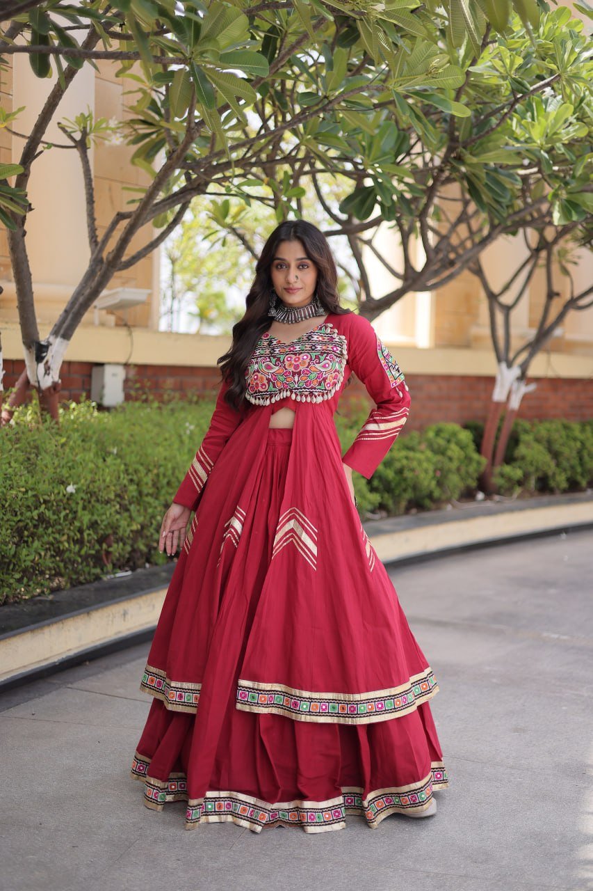 Designer Navratri Chaniya Choli for Women | Traditional Garba Lehenga Set