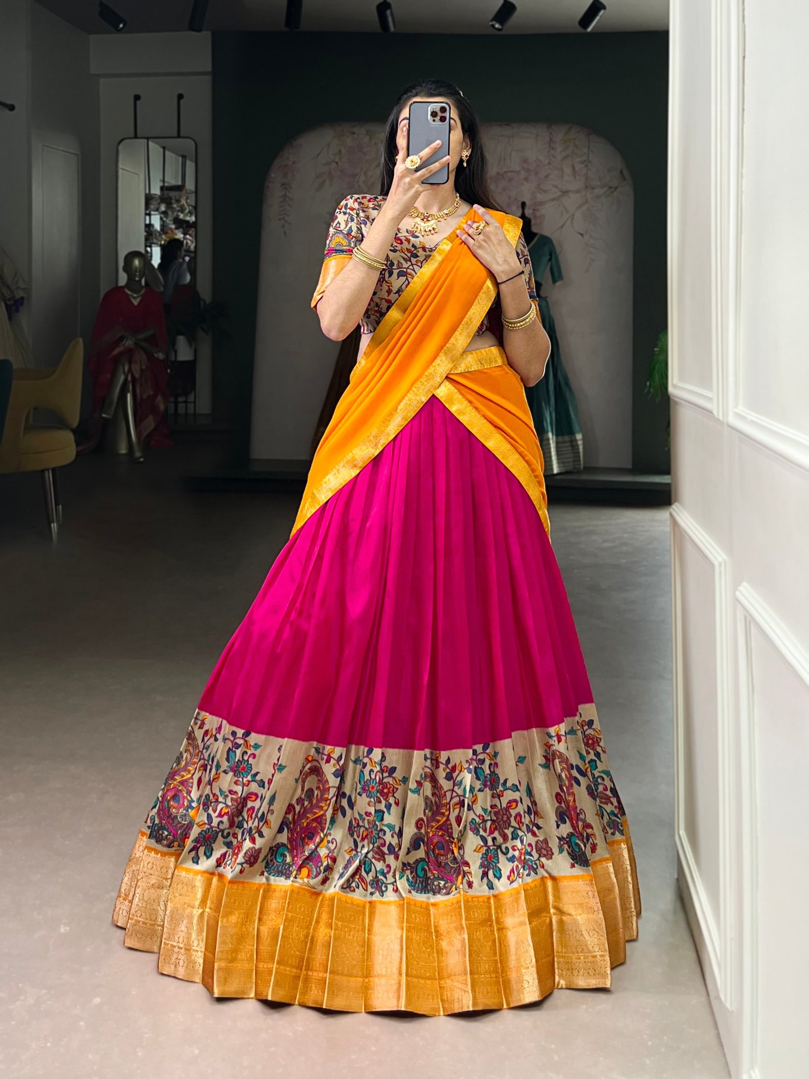 Exclusive Aastha Silk Zari Weaving Lehenga Choli | Premium Designer Ethnic Wear