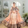 Elegant Zari Gota Printed Lehenga Choli with Designer Dupatta