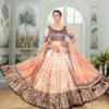 Elegant Zari Gota Printed Lehenga Choli with Designer Dupatta