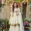 Soft Chinon Anarkali with Real Mirror Work Neck | Festive Wear