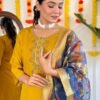 photo_2025-05-02_10-13-41 Mustard Yellow Embroidered Kurti Pant Set with Floral Printed Dupatta for Women