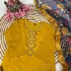 photo_2025-05-02_10-13-43 Mustard Yellow Embroidered Kurti Pant Set with Floral Printed Dupatta for Women