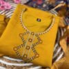 photo_2025-05-02_10-13-43 (2) Mustard Yellow Embroidered Kurti Pant Set with Floral Printed Dupatta for Women
