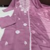 Elegant Pink Embroidered Kurti Set for Women | Premium Ethnic Wear