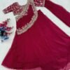 Hot Pink Embroidered Designer Lehenga Choli for Wedding & Party Wear