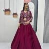 Embroidered Designer Lehenga Choli with Jacket for Wedding & Festive Wear