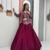 Embroidered Designer Lehenga Choli with Jacket for Wedding & Festive Wear