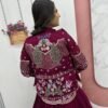 Embroidered Designer Lehenga Choli with Jacket for Wedding & Festive Wear