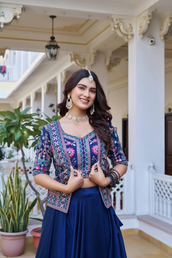 Embroidered Designer Lehenga Choli for Wedding & Festive Wear