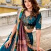 Embroidered Lehenga Choli with Banarasi Dupatta for Wedding