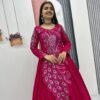 Embroidered Anarkali Gown for Women | Party & Wedding Wear Ethnic Dress