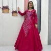 Embroidered Anarkali Gown for Women | Party & Wedding Wear Ethnic Dress